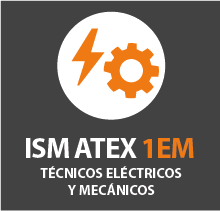 Curso IsmATEX 1EM para técnicos eléctricos y mecánicos en zonas ATEX