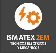 Curso IsmATEX 2EM para técnicos eléctricos y mecánicos en zonas ATEX