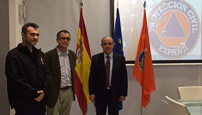 Omnipresent, presentación a Protección Civil de España