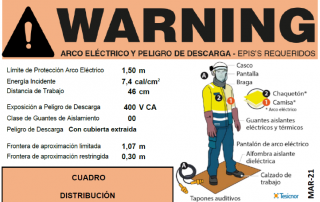 Riesgos Arco Eléctrico Prevención